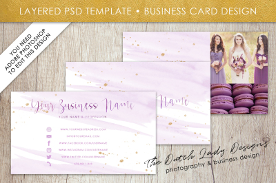 PSD Business Card Template #3