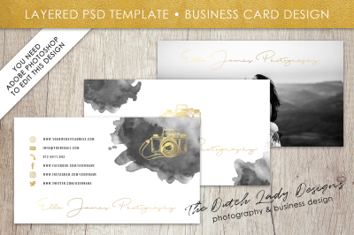 PSD Business Card Template #9