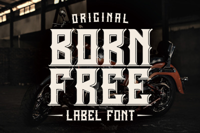 Born Free Typeface + Bonus