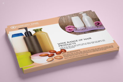 Hair Products Flyer Template