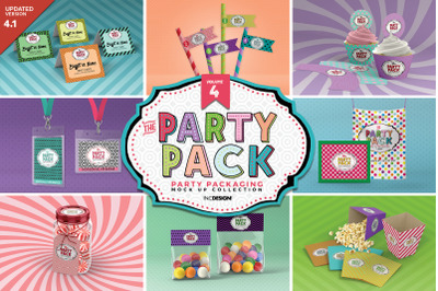 The Party Pack Mock Ups Vol.4