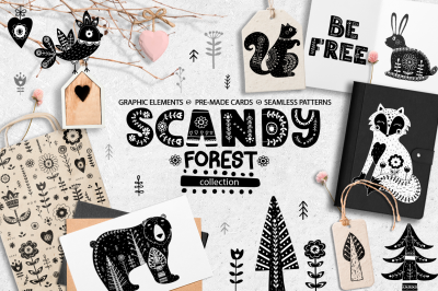 Scandy forest collection.