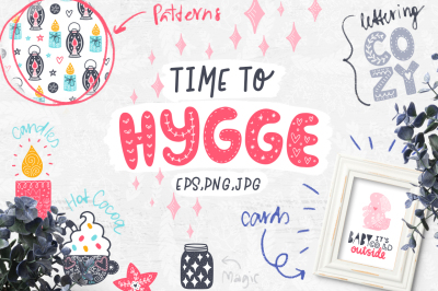 Time to Hygge - Clipart Collection!
