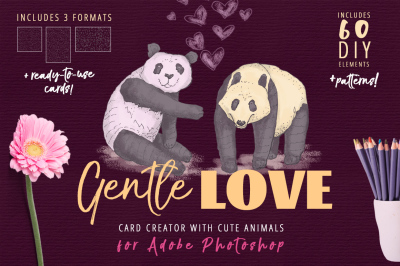 Gentle Love - card creator