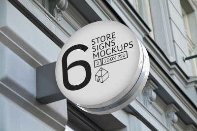 Store Signs Mock-ups 2