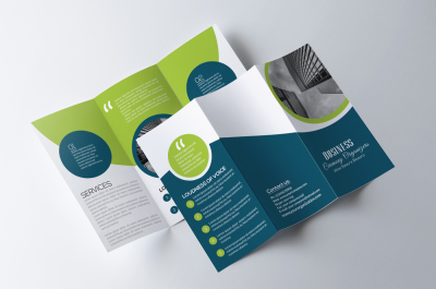 Business Agency Tri Fold Brochure