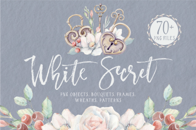 WHITE SECRET Watercolor set