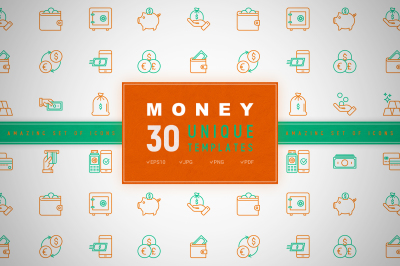 Money Icons Set | Concept