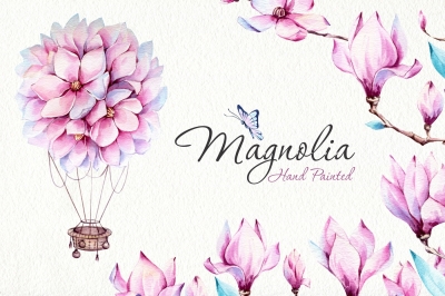 Magnolia Watercolor Set