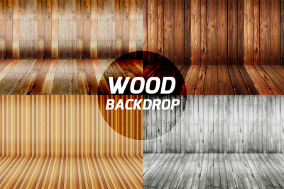 Wood backdrop