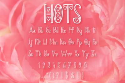 HOTS - Perfect Valentine&#039;s Day Font