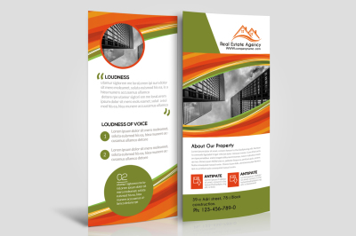 Real Estate Agency rack Card