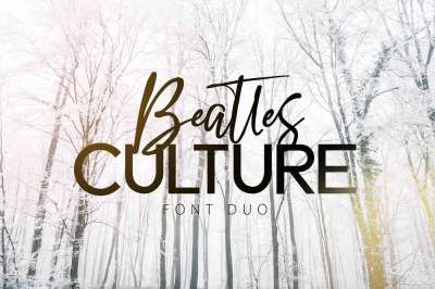 Beatles Culture - Font Duo