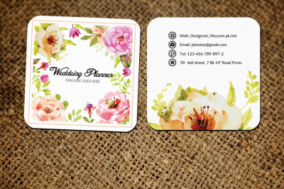 Wedding Decorator Social Media Cards