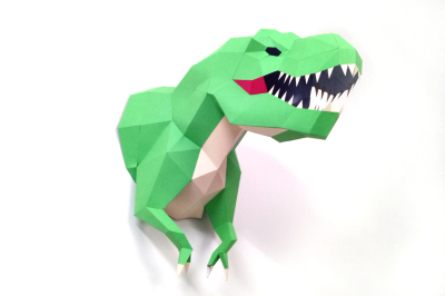 Download Download Diy T Rex Trophy 3d Papercraft Free Design Photoshop Svg Cut Files Free Downloads