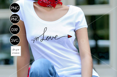 Love Valentine SVG File, Original Handwritten Typography, Svg Files