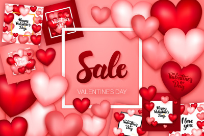 Valentine's Day Sale Concepts