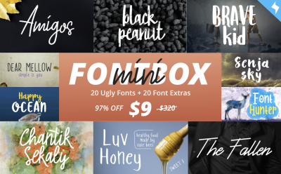 The Font Box Mini 97% OFF