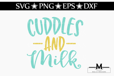 Cuddles and Milk SVG