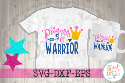 Princess and Warrior SVG DXF EPS  - cutting file