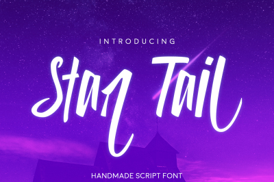 Star Tail Script Font