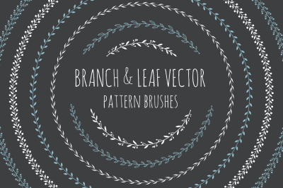 Branch&Leaf Illustrator Brushes