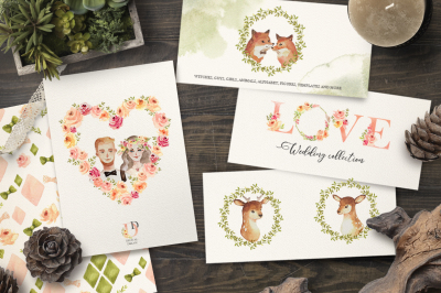 LOVE wedding floral collection