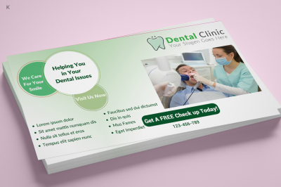 Dental Care Flyer Template