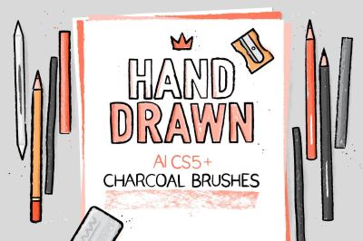 AI Charcoal brushes