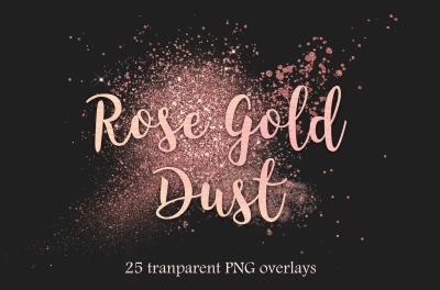 Rose gold dust 