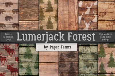 Rustic lumberjack backgrounds 