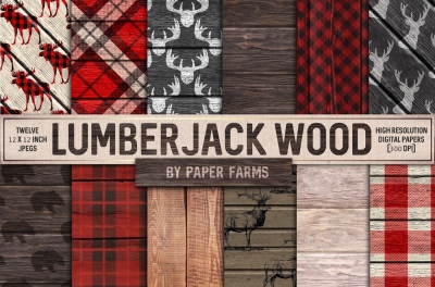 Lumberjack wood backgrounds 