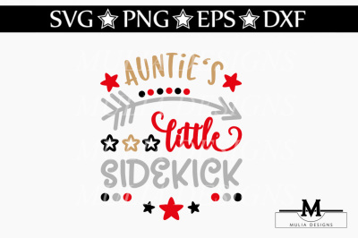 Auntie's Little Sidekick SVG