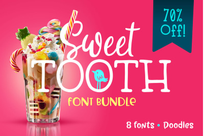 Sweet Tooth Font Bundle