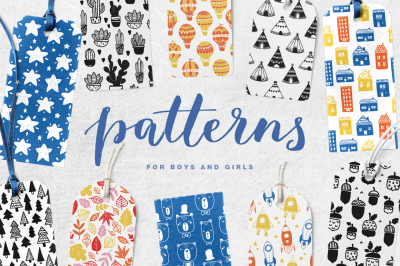 51 kids patterns, for boys & girls!