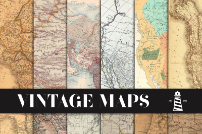 Vintage Maps Backgrounds
