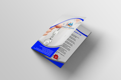 Corporate Business Bifold Template Brochure