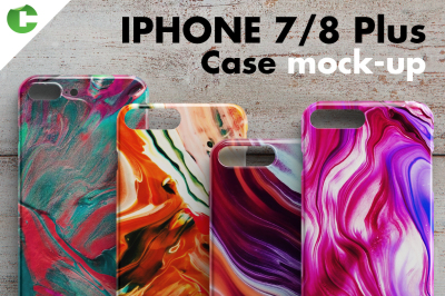 iPhone 7plus / 8plus case mock-up