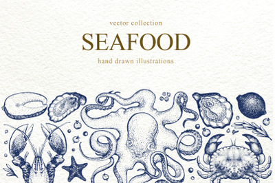 Vector Seafood Collection