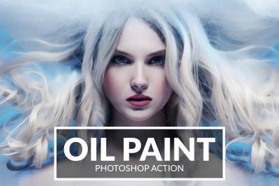 Oil Paint Photoshop Action