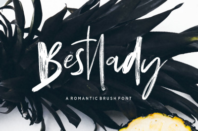 Bestlady Romantic Brush Font