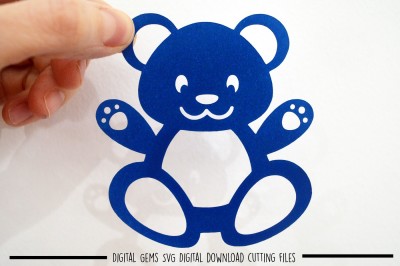 Bear paper cut SVG / DXF / EPS Files