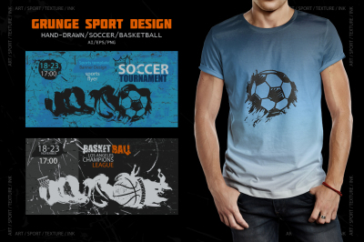 Grunge Sport Design