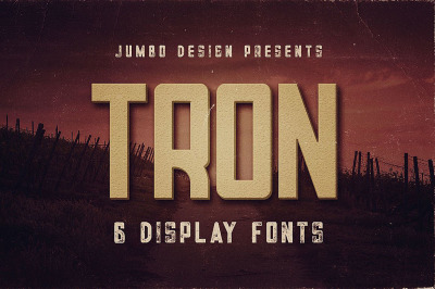 Tron - Display Font