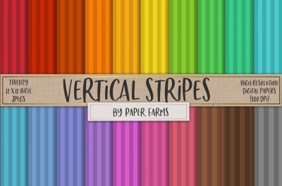Two-tone stripes digital paper 