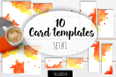 Card templates set #1