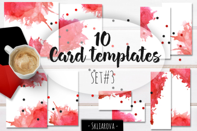 Card templates set #3