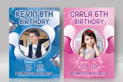 Kids Birthday Flyer