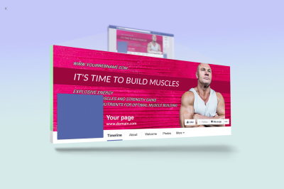Fitness FB Cover Template
