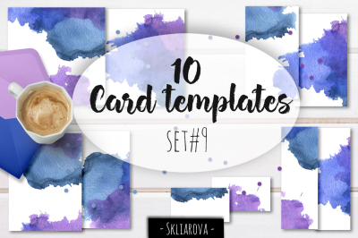 Card templates set #9